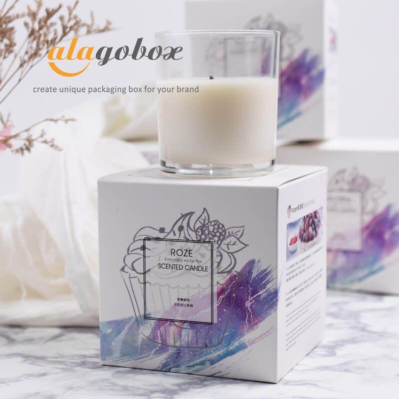 Custom candle packaging box