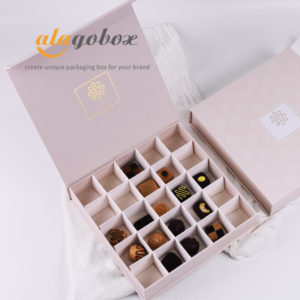 25pc bonbon bookstyle box
