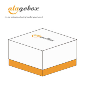 Box with lid as partial cover