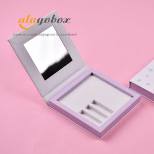 bookstyle box with mirror