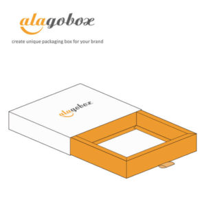 drawer box with inside card paper box