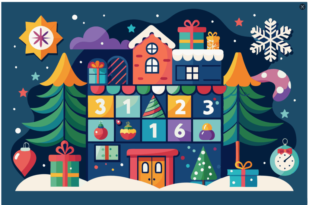 advent calendar chocolate box