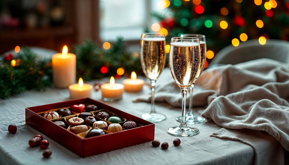 seasonal chocolate box