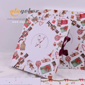 custom chocolate advent calendar box